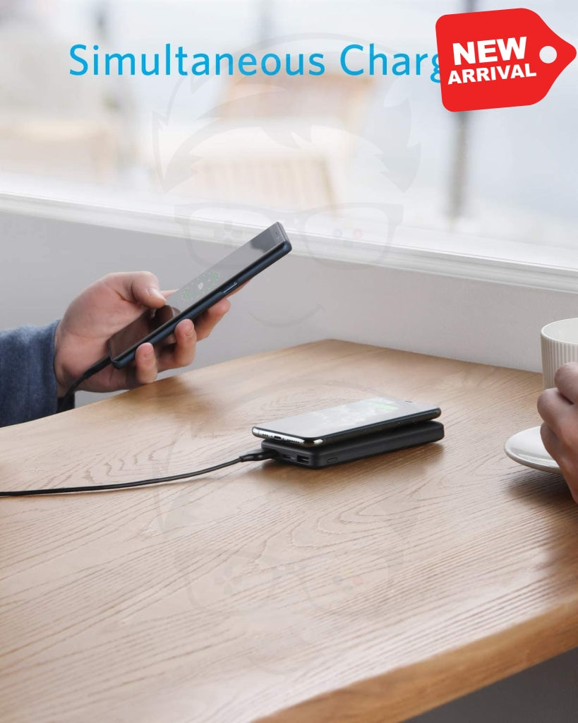 Anker Wireless Power Bank, PowerCore 10,000mAh Portable Charger with USB-C Anker Wireless Power Bank, PowerCore 10,000mAh Portable Charger with USB-C